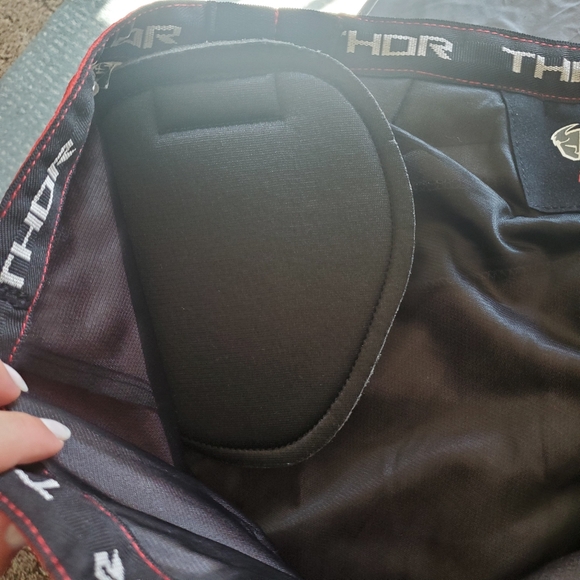 Thor Mx NWT Black and Red Pant Phase 7 Motorcross Pants - Picture 3 of 8